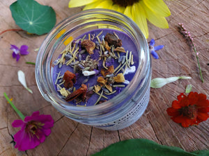 Third Eye Chakra Soy Candle (shipping date 3/1/24)